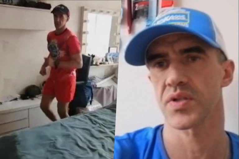 Russian man runs around his bed for more than 10 hours