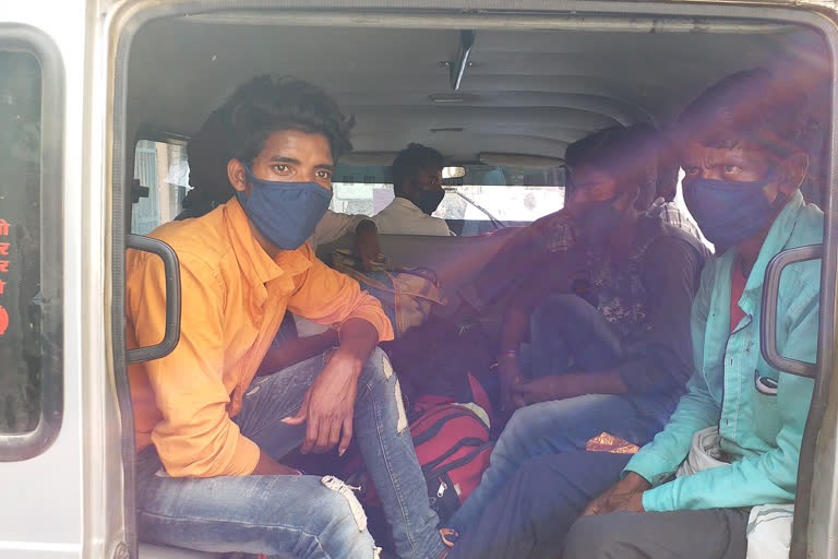 Gohana police arrested Agra workers