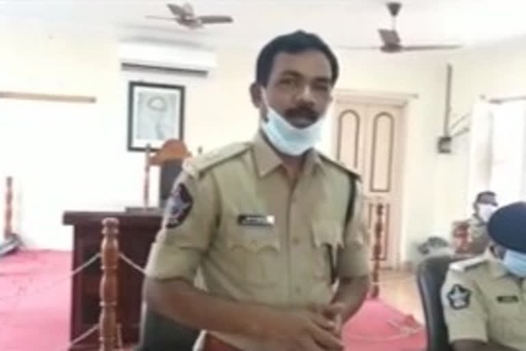 additional sp of krishna dst vists nuzivid  about corna virus actions