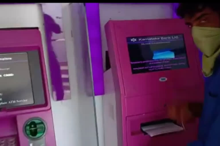 No sanitizer at ATMs in Mysore