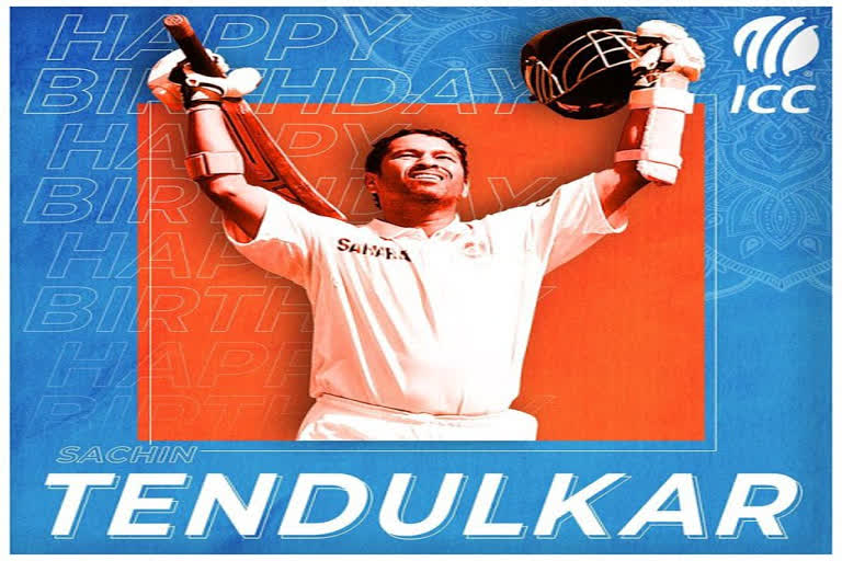 ICC wishes 'most prolific batsman' Sachin Tendulkar on his 47th birthday