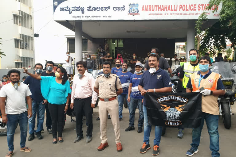 Riders Republic motorcycle club to supply Medicines and Essentials across Karnataka