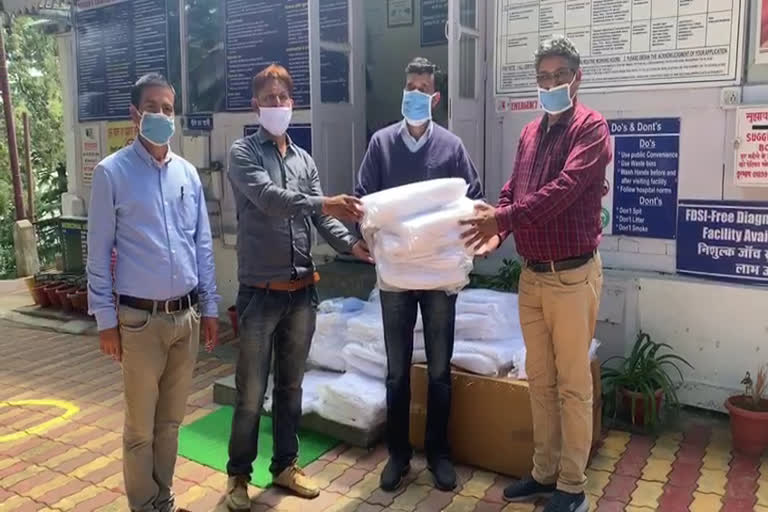 Civil Hospital Dalhousie received 40 PPE kit from MLA