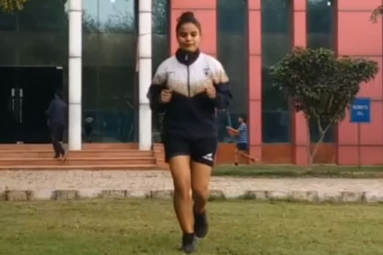 Indian national women kho-kho team skipper Nasreen