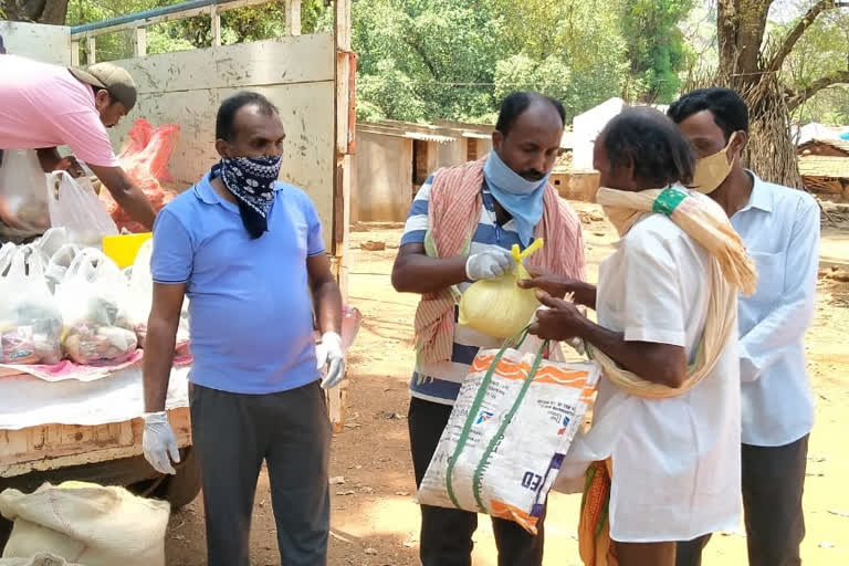 Distribution of Essential Commodities in Lakshmipuram