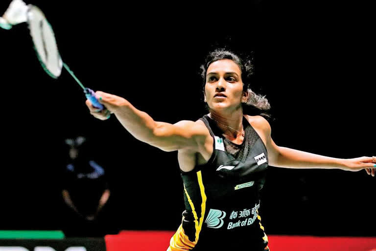 pv sindhu as the ambassador for the I Am Badminton awareness campaign