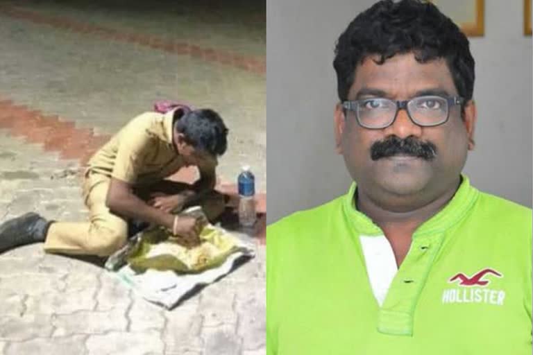 Lyricist Chandrabose Wrote a song On Police