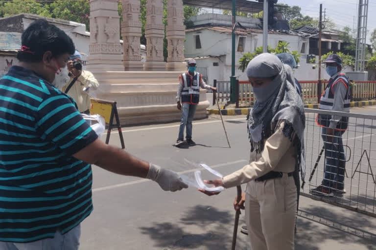 MP distributed transparent face shield