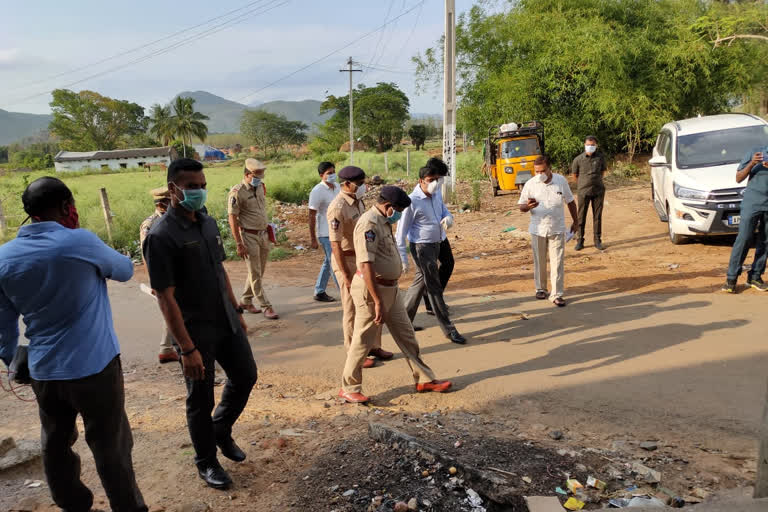 srikakulam district collector nivas sp ammireddy visit paathapatnam