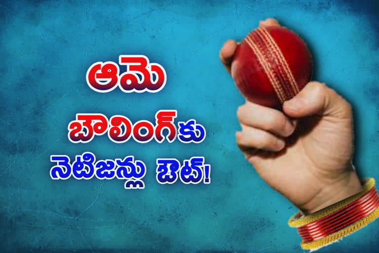 kerala palakkad 50 year lod lady teacher bowling cricket ball in lockdown gone viral