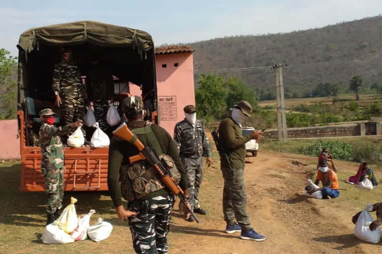 crpf-distributed-relief-material