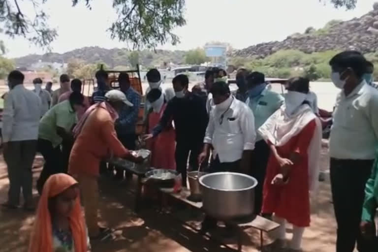 food facility for needy at balkonda