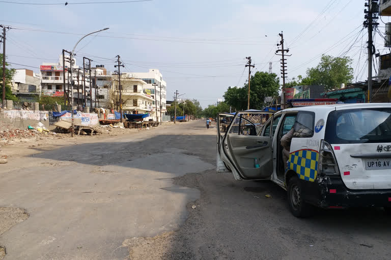 noida administration changed vegetables market timing during lockdown