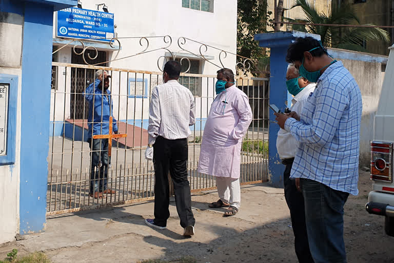 MIC visit to RCH centre found closed in asansol, west burdwan