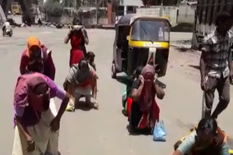 punishment for women walking on the streets without any reason in bhiwandi