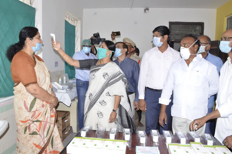 Minister sathyavathi rathode  Inauguration