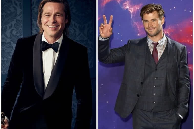 When a starstruck Chris Hemsworth met Brad Pitt