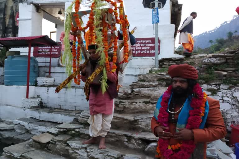 बाबा केदार की डोली रवाना समाचार, doli of baba kedar updates