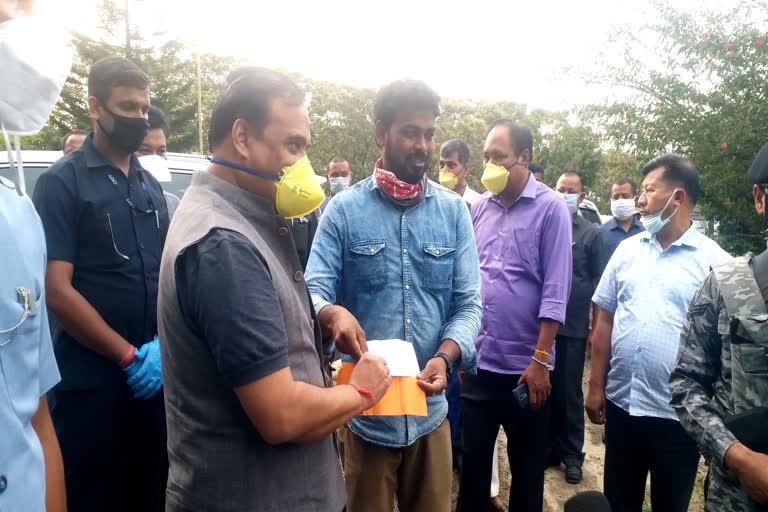 Himanta Biswa Sarma at Chirang