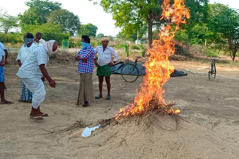 rajanna siricilla district farmers protest