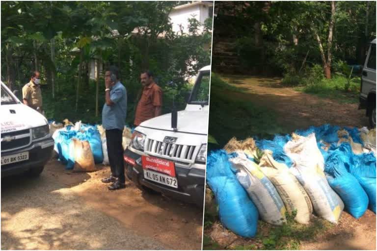 sand mafia in meenachil river  മീനച്ചിലാര്‍  അനധികൃത മണല്‍ കടത്തിന് ശ്രമം  മീനച്ചില്‍ തഹസില്‍ദാര്‍