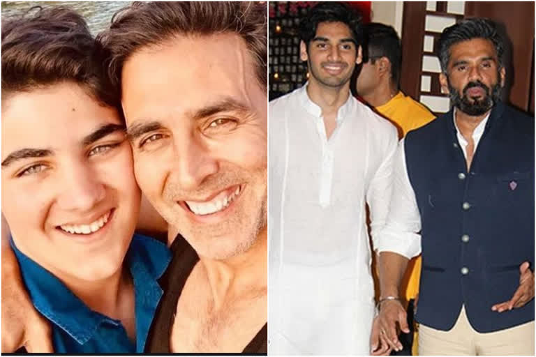 Akshay kumar, suniel shetty, Akshay kumar suniel shetty son aarav ahan dhadkan sequel actor said, ‘धड़कन’ के सीक्वल, अक्षय और सुनील के बेटों को किया जाएगा लॉन्च