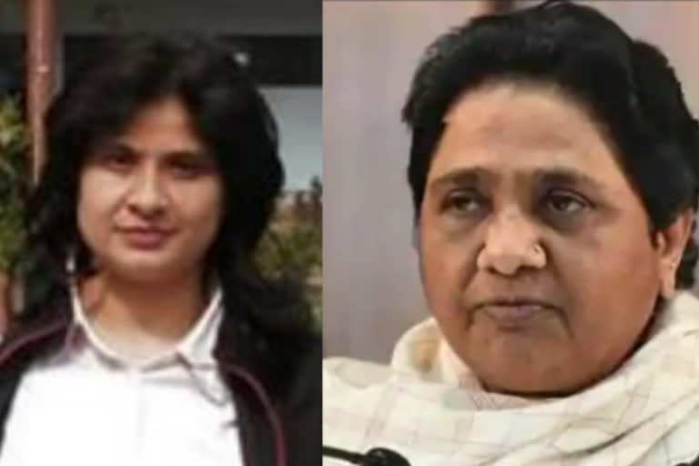 bsp supremo mayawati supports ias officer rani nagar