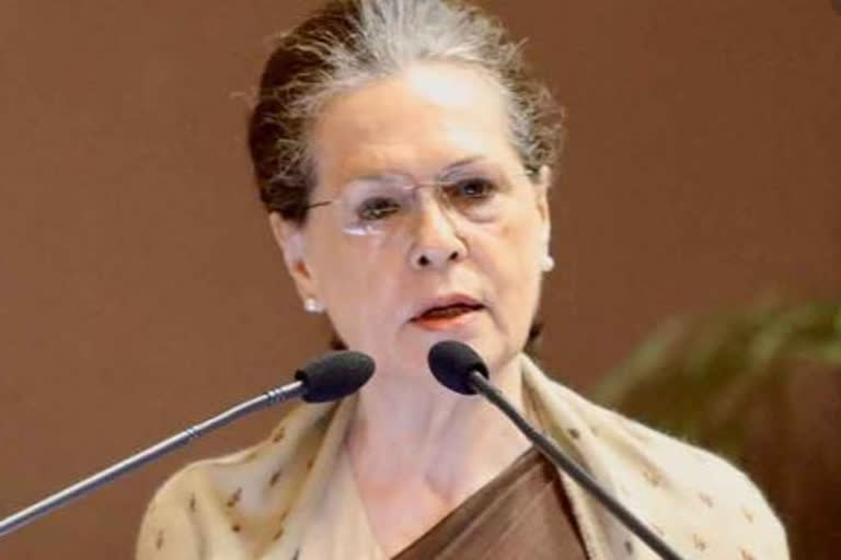 the government should take serious steps to save the economy said sonia gandhi