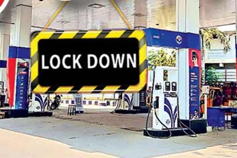 lock down difficulties on petrol stations