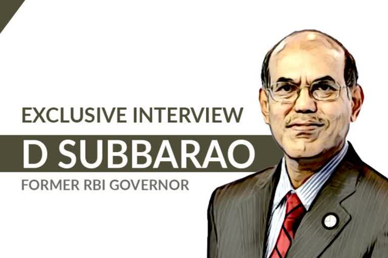 D Subbarao with Eenadu