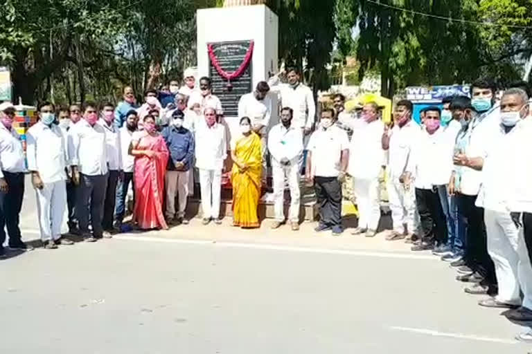 trs formation day celebrations in sangareddy