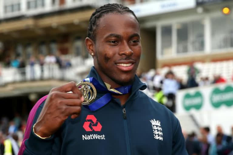 England fast bowler Jofra Archer