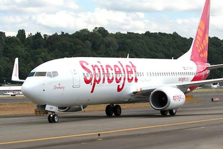 Shanghai to Delhi  carrying medical supplies  SpiceJet  സ്‌പൈസ്‌ജെറ്റ്  മെഡിക്കൽ സാമഗ്രികള്‍ ഡല്‍ഹിയിലെത്തി  ഷാങ്‌ഹായ്