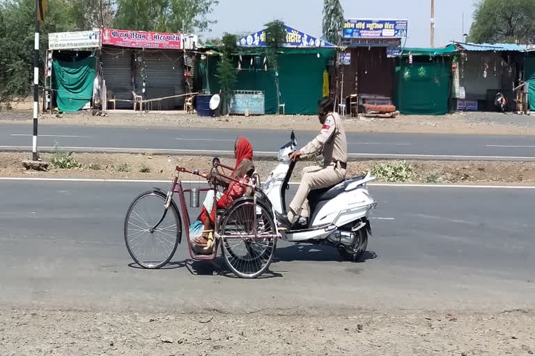 old lady cycles 300 km