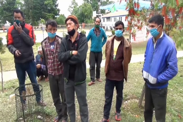 लॉकडाउन में पिथौरागढ़ में फंसे नेपाली मजदूर न्यूज, nepali labourers stuck in pithoragarh news