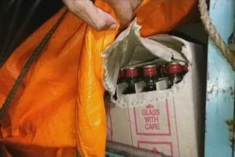 Bankura police detained wine smuggler