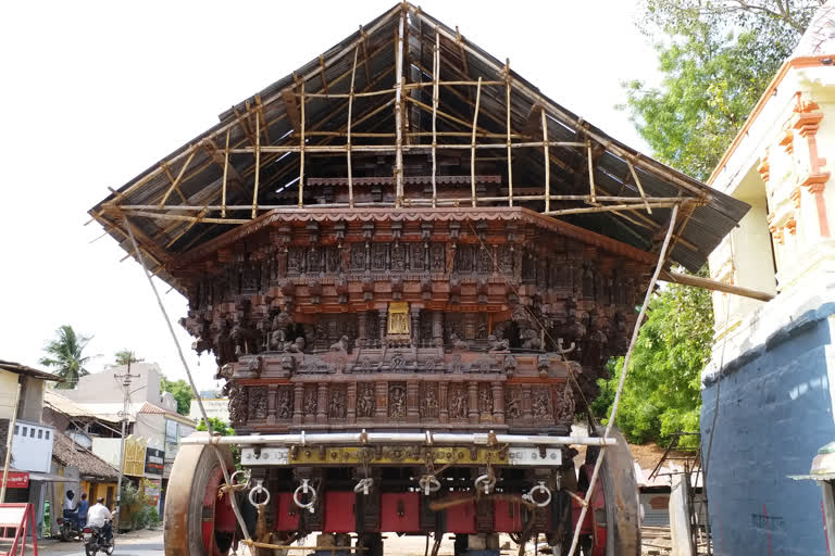 world famous tiruvarur chariot function