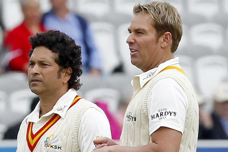 Sachin and Warne