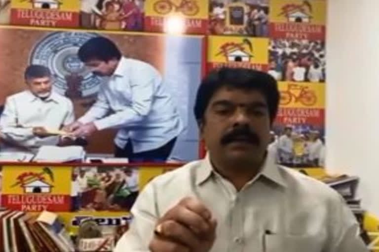 tdp leader bonda uma fires on ycp government