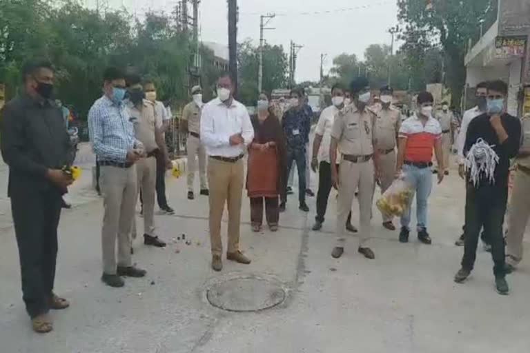 bansal colony of sirsa freed from corona virus containment zone