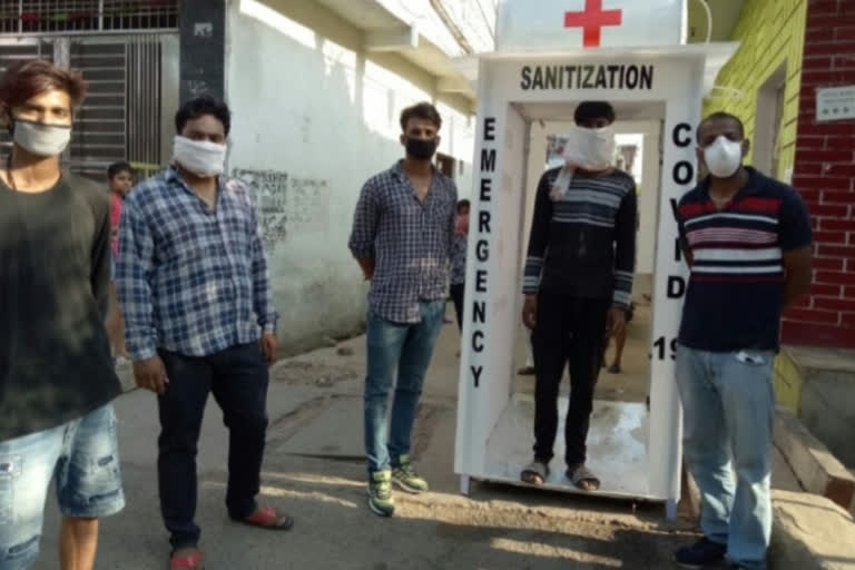 temporary sanitizer machine in gwalior