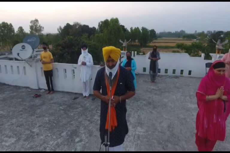 villagers are praying for Corona in hoshiarpur