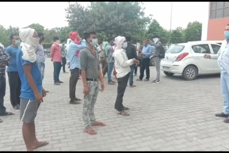 migrant laborers in panipat