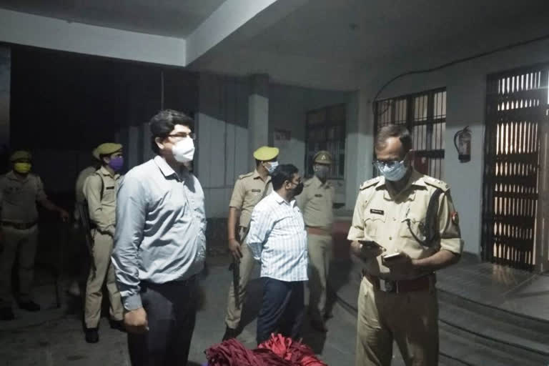 bahraich dm and sp inspected.