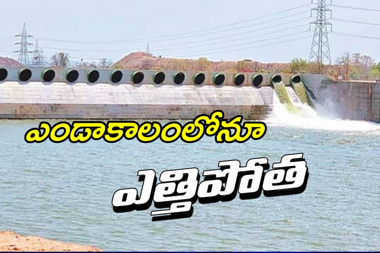 Kaleshwaram water is diverted summer also