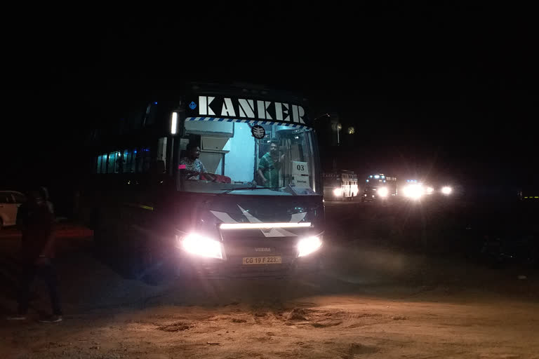 Students returned from Kota isolated after health test in kanker