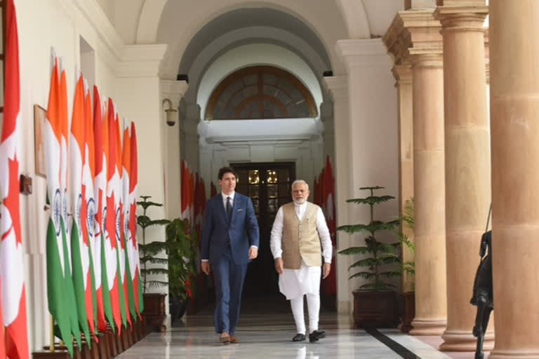 Canadian PM thanks India for help