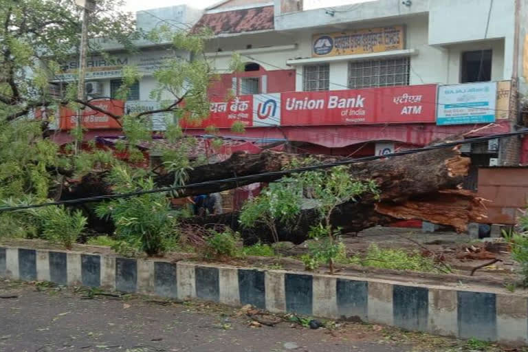 heavy rainfall