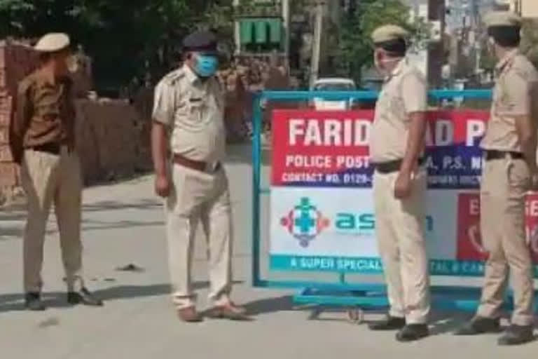 delhi faridabad border sealed by haryana govt due to corona virus