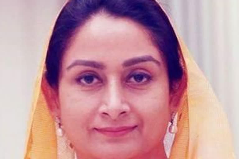 Harsimrat Kaur Badal, Union Minister